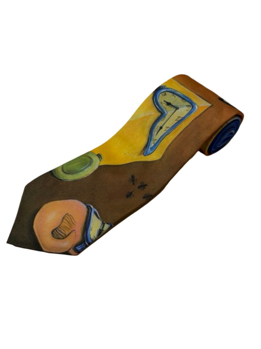 Salvador Dali The Warp Tie Ralph Marlin Surreal Art Museum Graphic 90s
